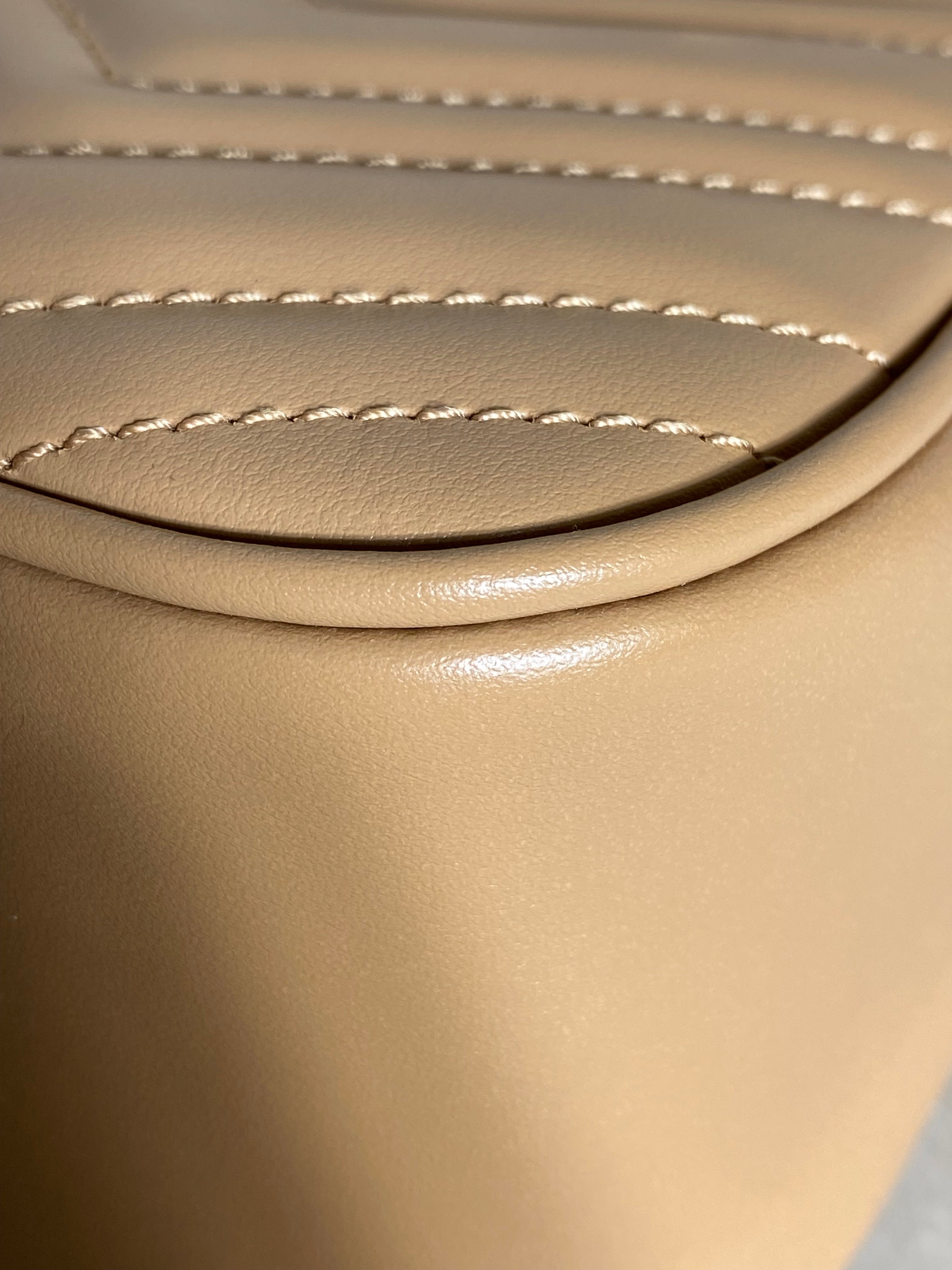 Gucci Beige GG Marmont Small Shoulder Bag-handbag-Gucci-The Closet Egypt