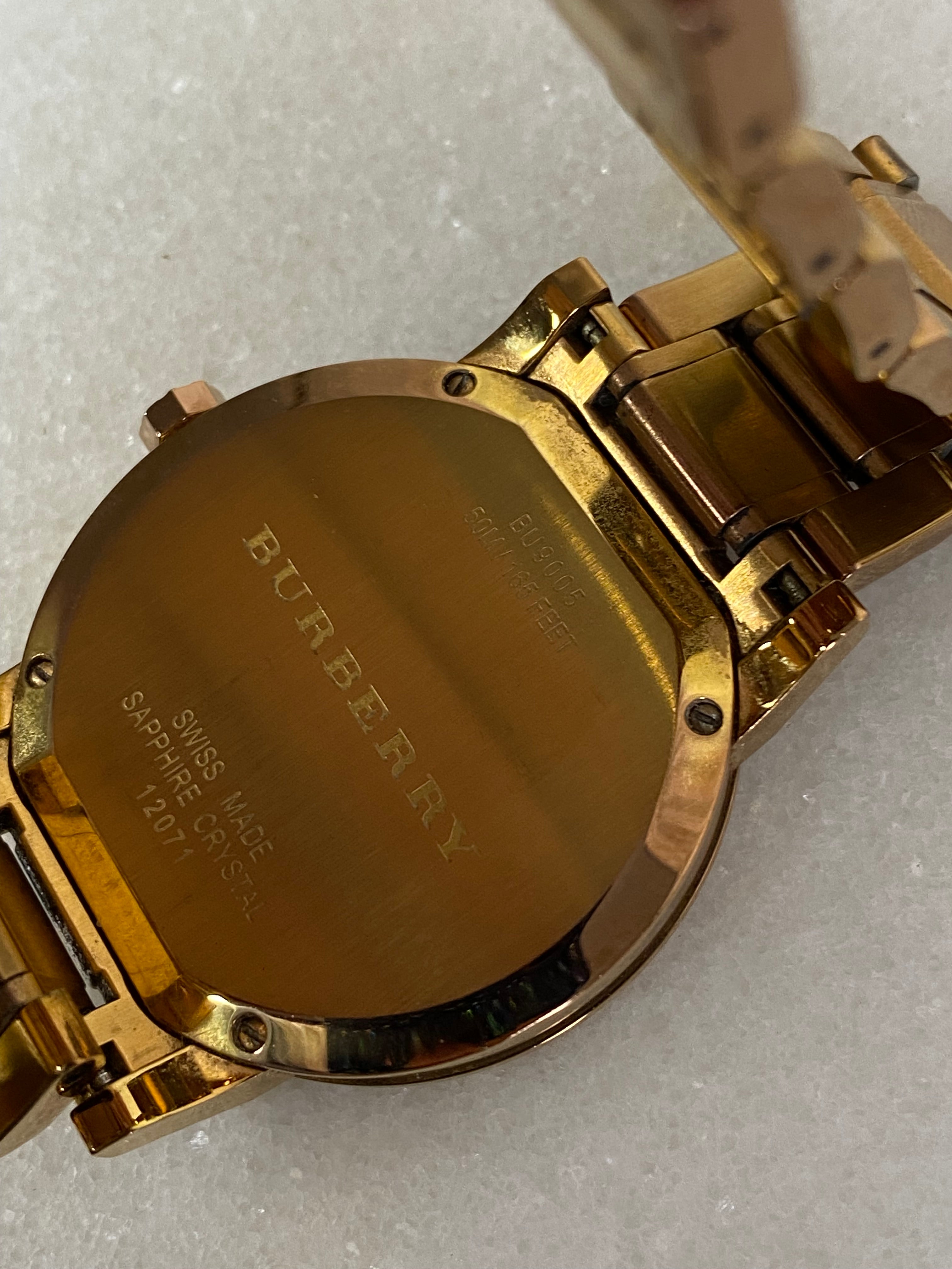 Burberry Rose Gold Watch-Watch-Burberry-The Closet Egypt