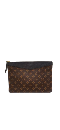 Louis Vuitton Monogram Black Daily Pouch-Pouch-Louis Vuitton-The Closet Egypt