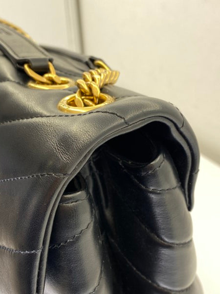 YSL Black Loulou Medium Bag-handbag-YSL-The Closet Egypt