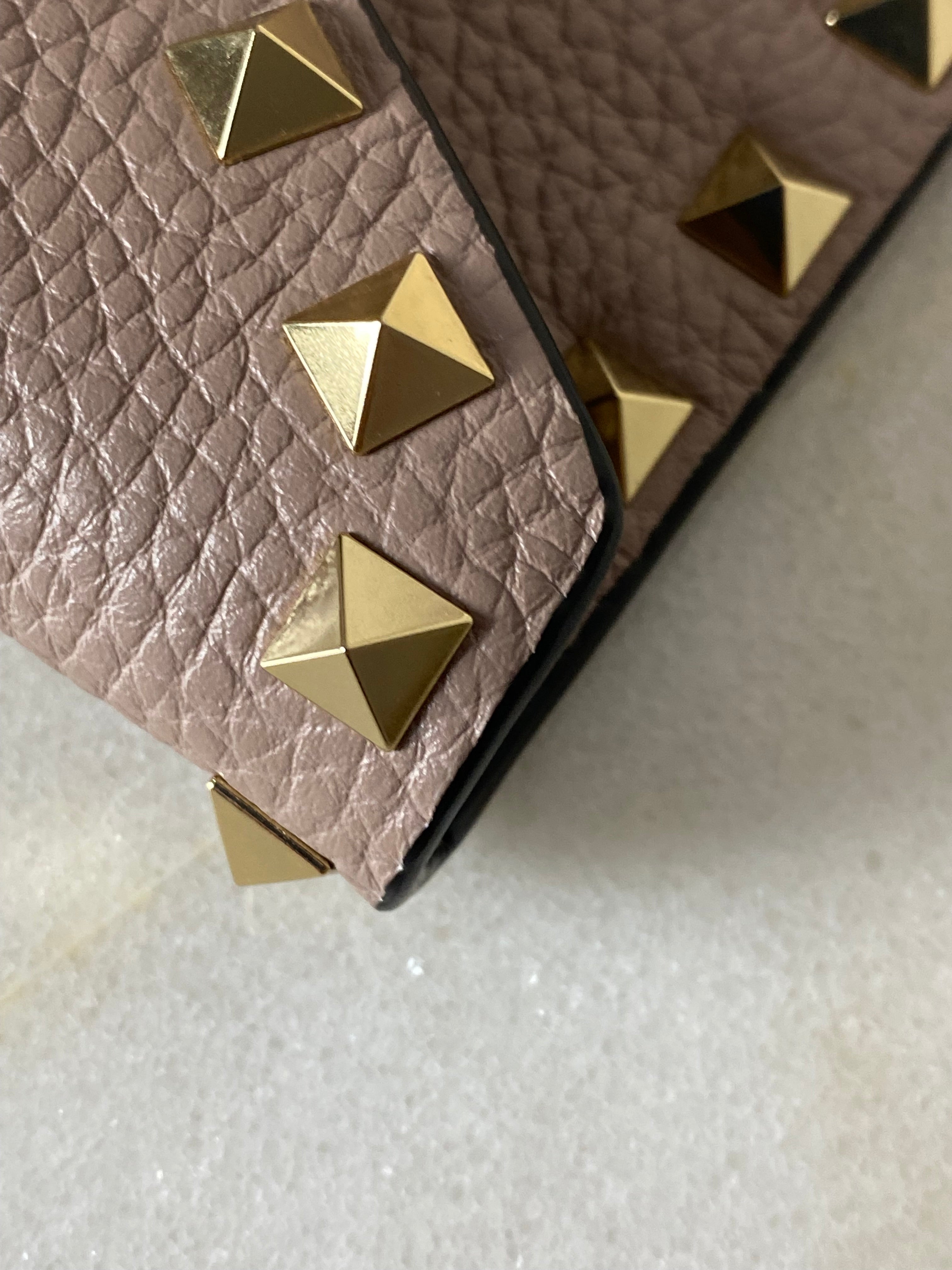 Valentino Nude Studded Envelope Pouch-Pouch-Valentino-The Closet Egypt