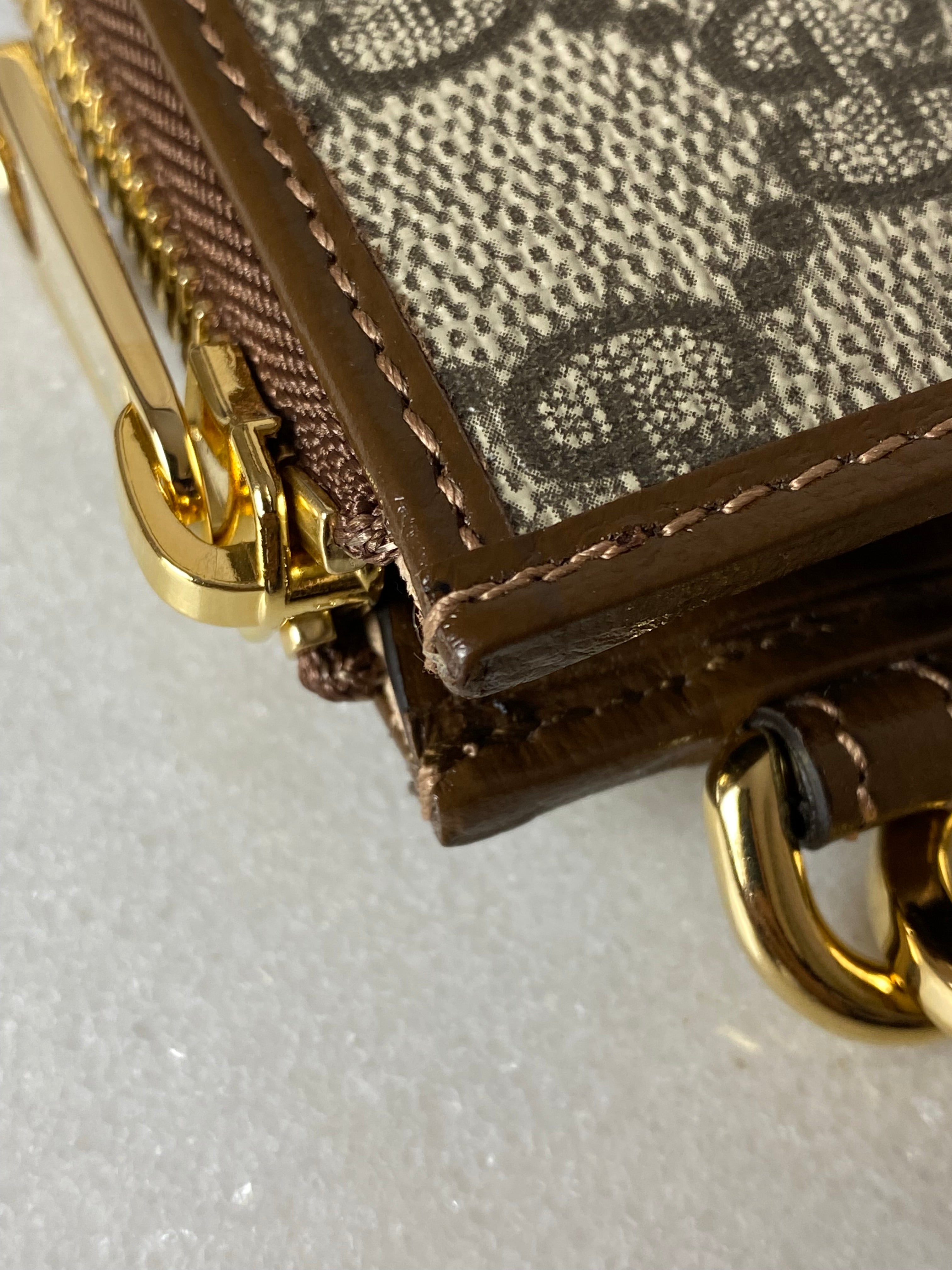 Gucci Brown GG Clutch