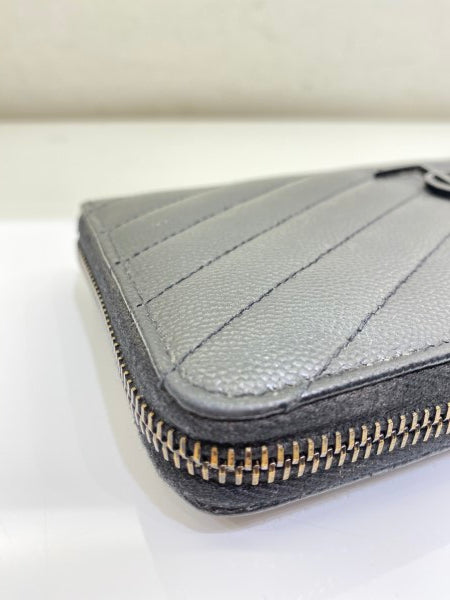 YSL Black Wallet-wallet-YSL-The Closet Egypt