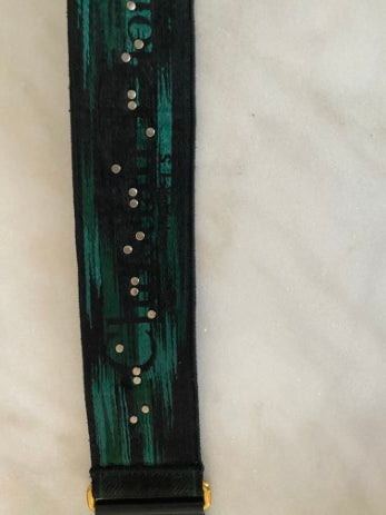 Christian Dior Bicolor Studded Bohemian Shoulder Strap-Bag Strap-Christian Dior-The Closet Egypt