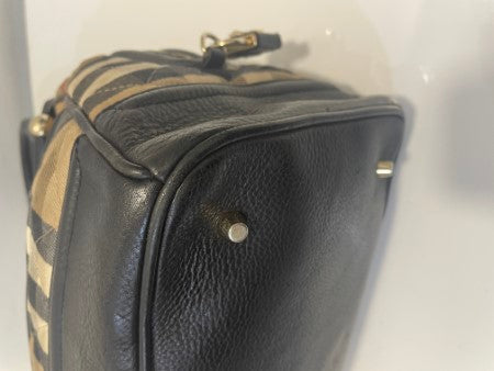 Burberry Bicolor House Check Tote Bag-handbag-Burberry-The Closet Egypt