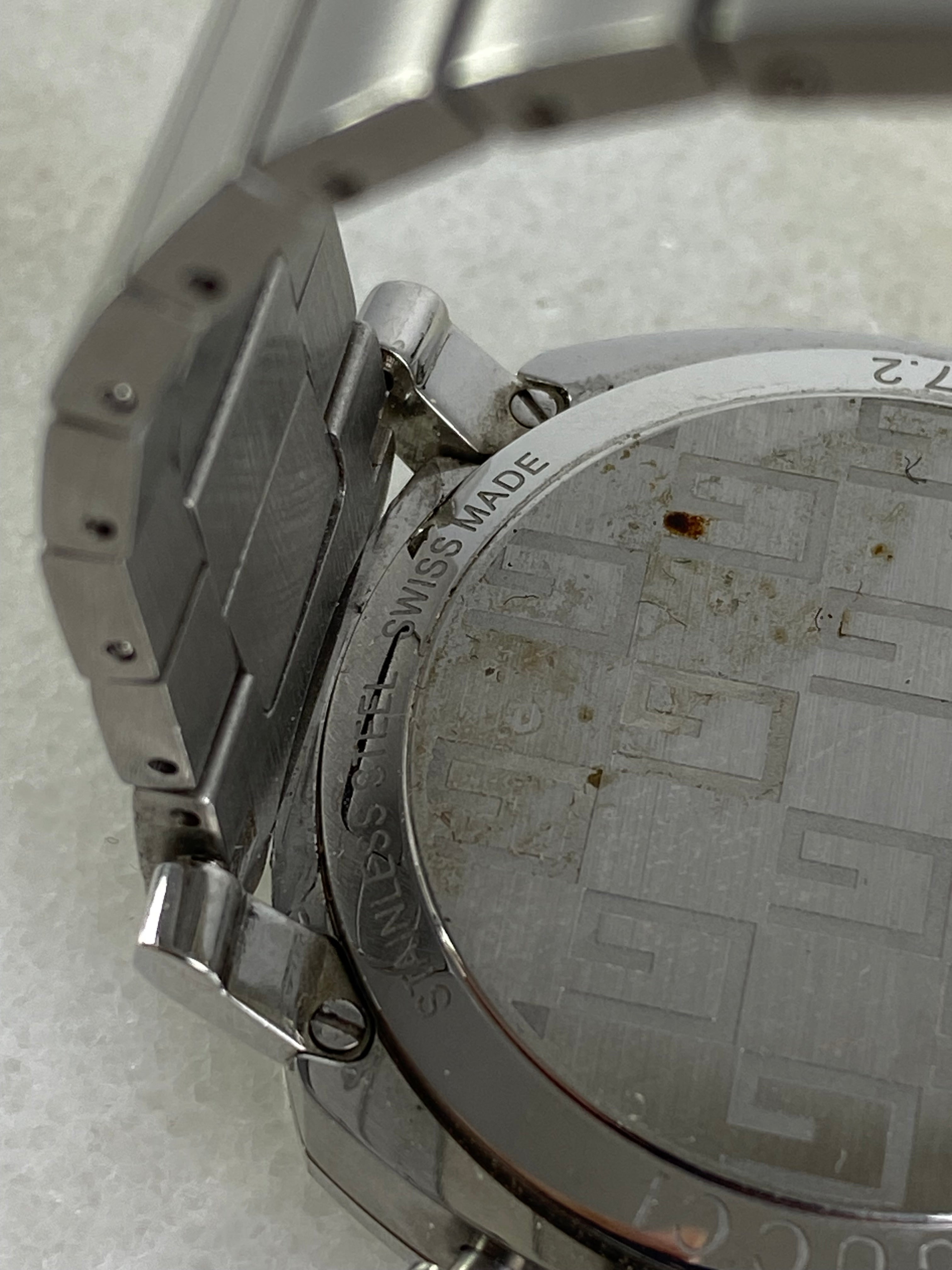 Gucci Stainless Steel Grip Men Gronograph 40mm Watch