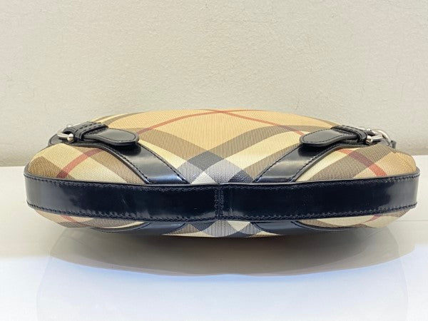 Burberry Bicolor Nova Check Hobo Bag-handbag-Burberry-The Closet Egypt
