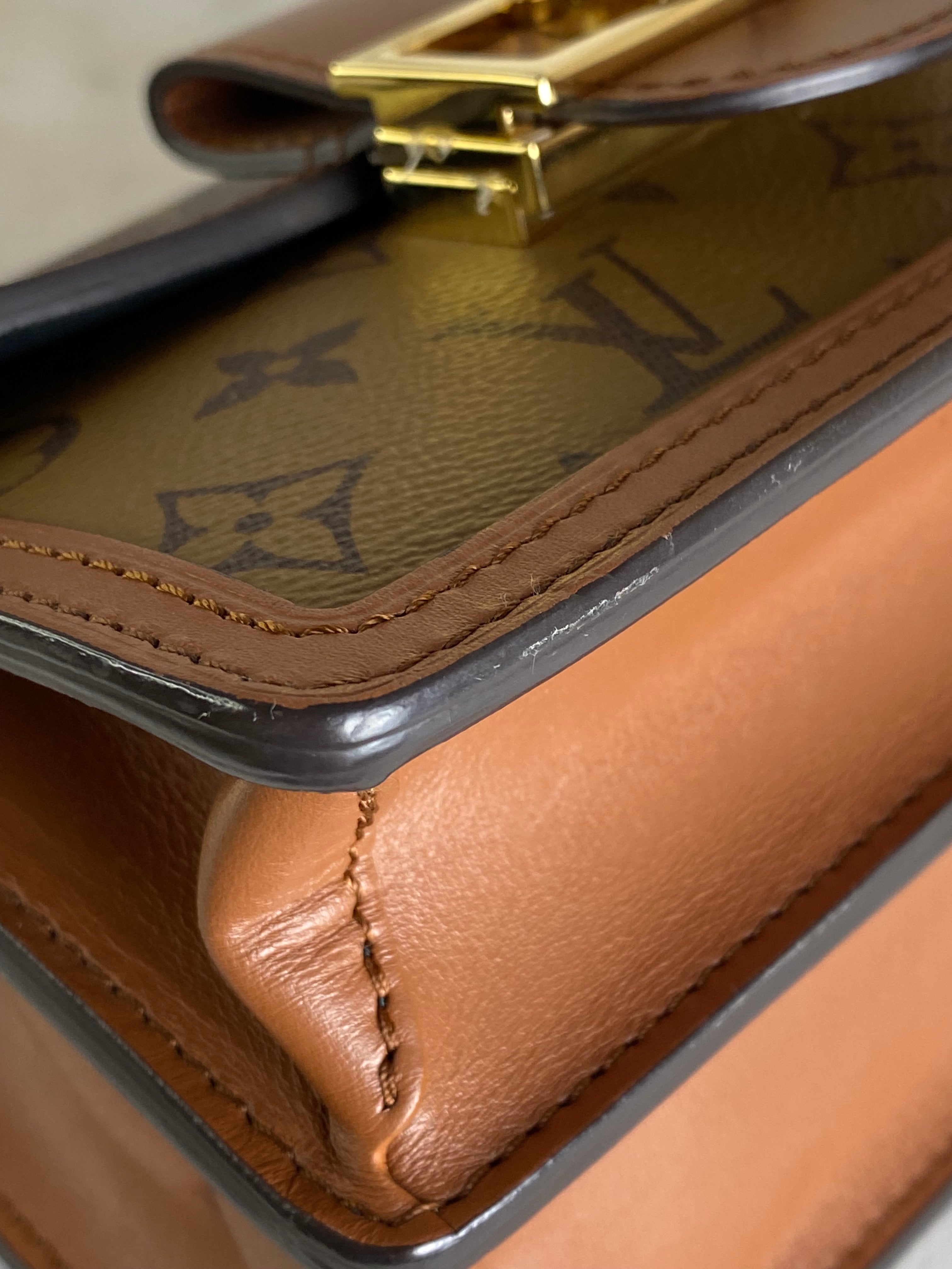 Louis Vuitton Monogram Reverse Mini Dauphin Crossbody Bag-handbag-Louis Vuitton-The Closet Egypt