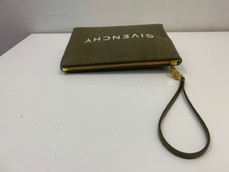 Givenchy Beige Printed Pouch-Clutch-Givenchy-The Closet Egypt