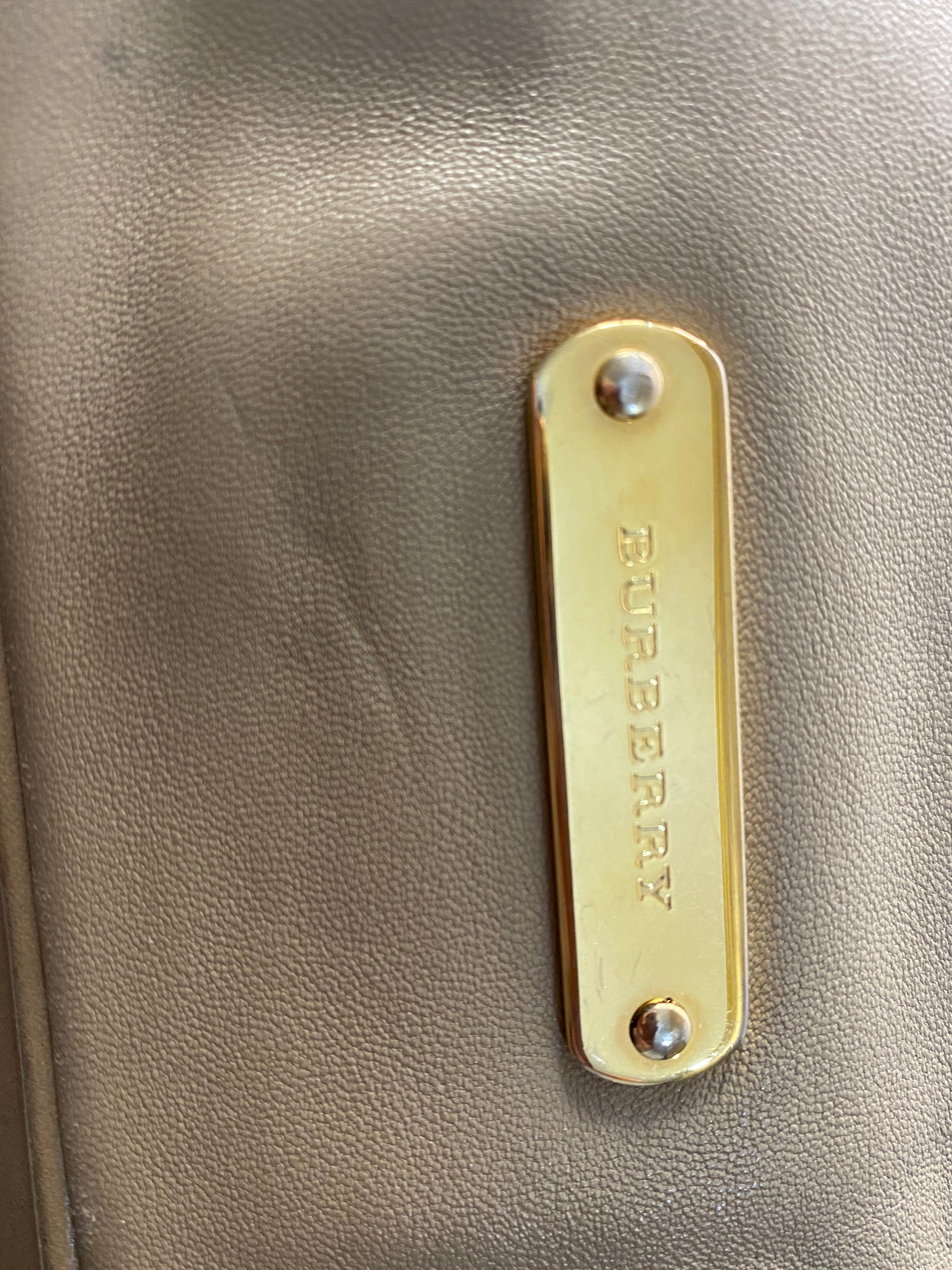 Burberry Beige Tote Bag-handbag-Burberry-The Closet Egypt