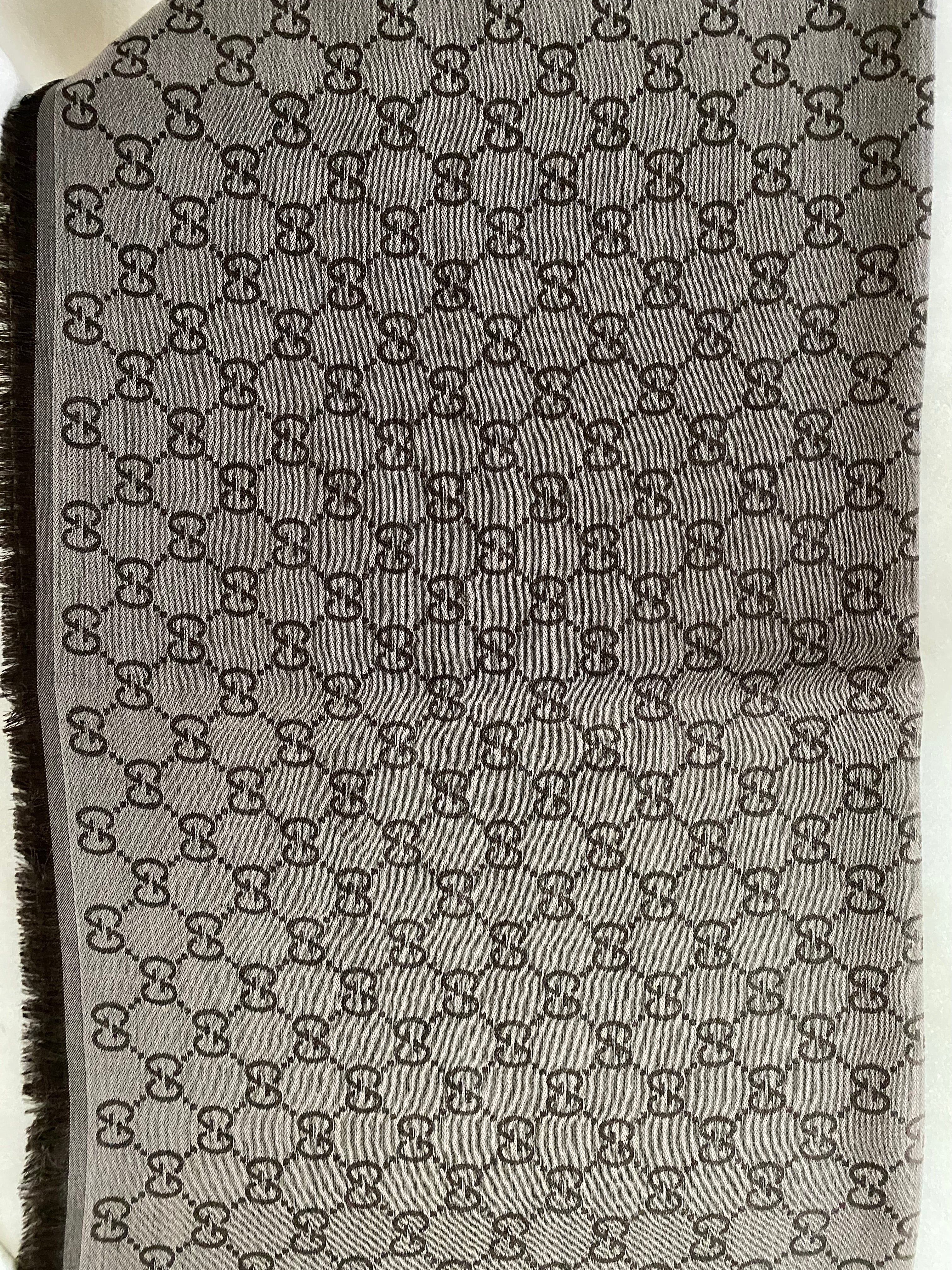 Gucci Brown GG Scarf-Scarf-Gucci-The Closet Egypt