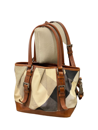 Burberry Brown Bridle House Check Bag-handbag-Burberry-The Closet Egypt
