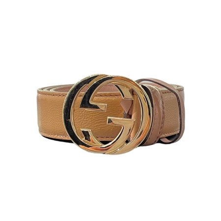Gucci Beige Interlocking G Belt 32-Belt-Gucci-The Closet Egypt