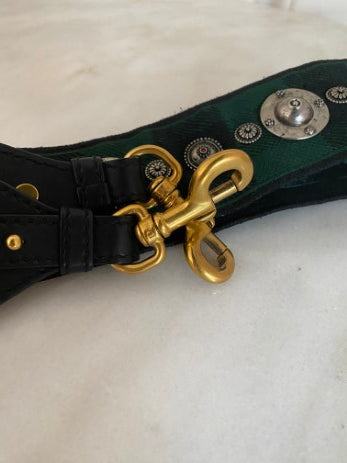 Christian Dior Bicolor Studded Bohemian Shoulder Strap-Bag Strap-Christian Dior-The Closet Egypt