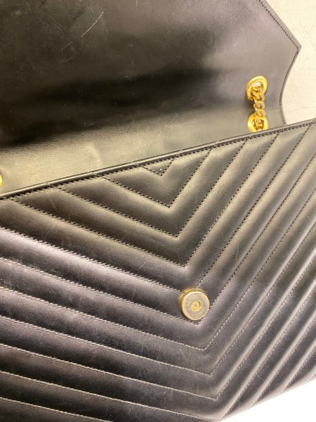 YSL Black Envelope Large Bag-handbag-YSL-The Closet Egypt