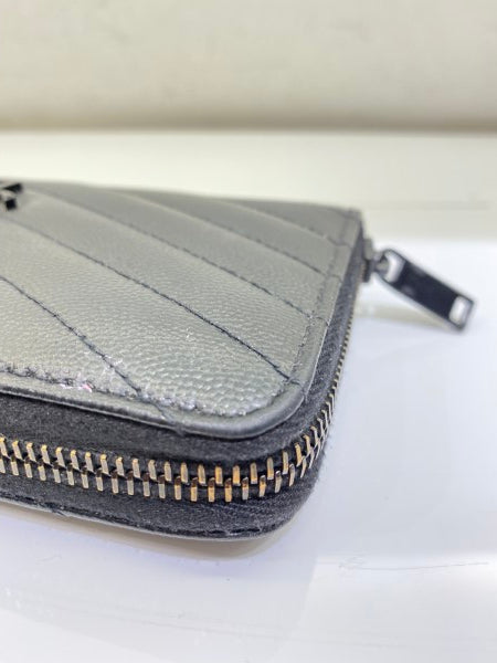 YSL Black Wallet-wallet-YSL-The Closet Egypt