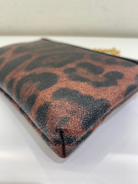 Dolce & Gabbana Leopard Mini Crossbody Chain Wallet-Wallet Chain-Dolce & Gabbana-The Closet Egypt