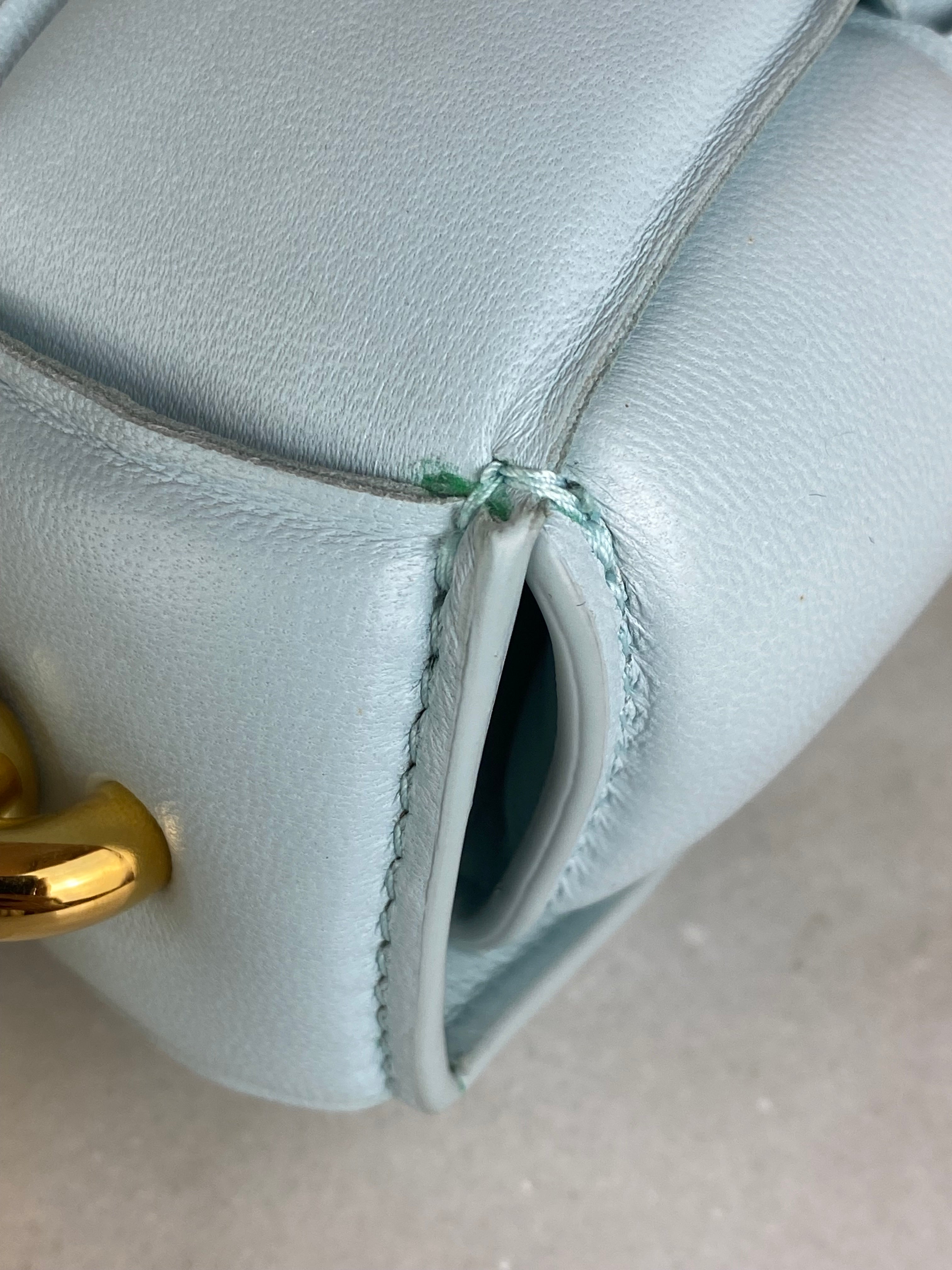 Bottega Veneta Light Blue The Chain Cassette Crossbody Bag-handbag-Bottega Veneta-The Closet Egypt