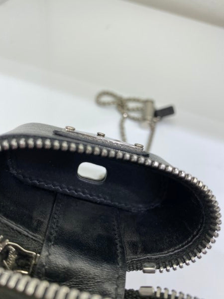 Prada Black Logo Airpods Case-Airpods Case-Prada-The Closet Egypt