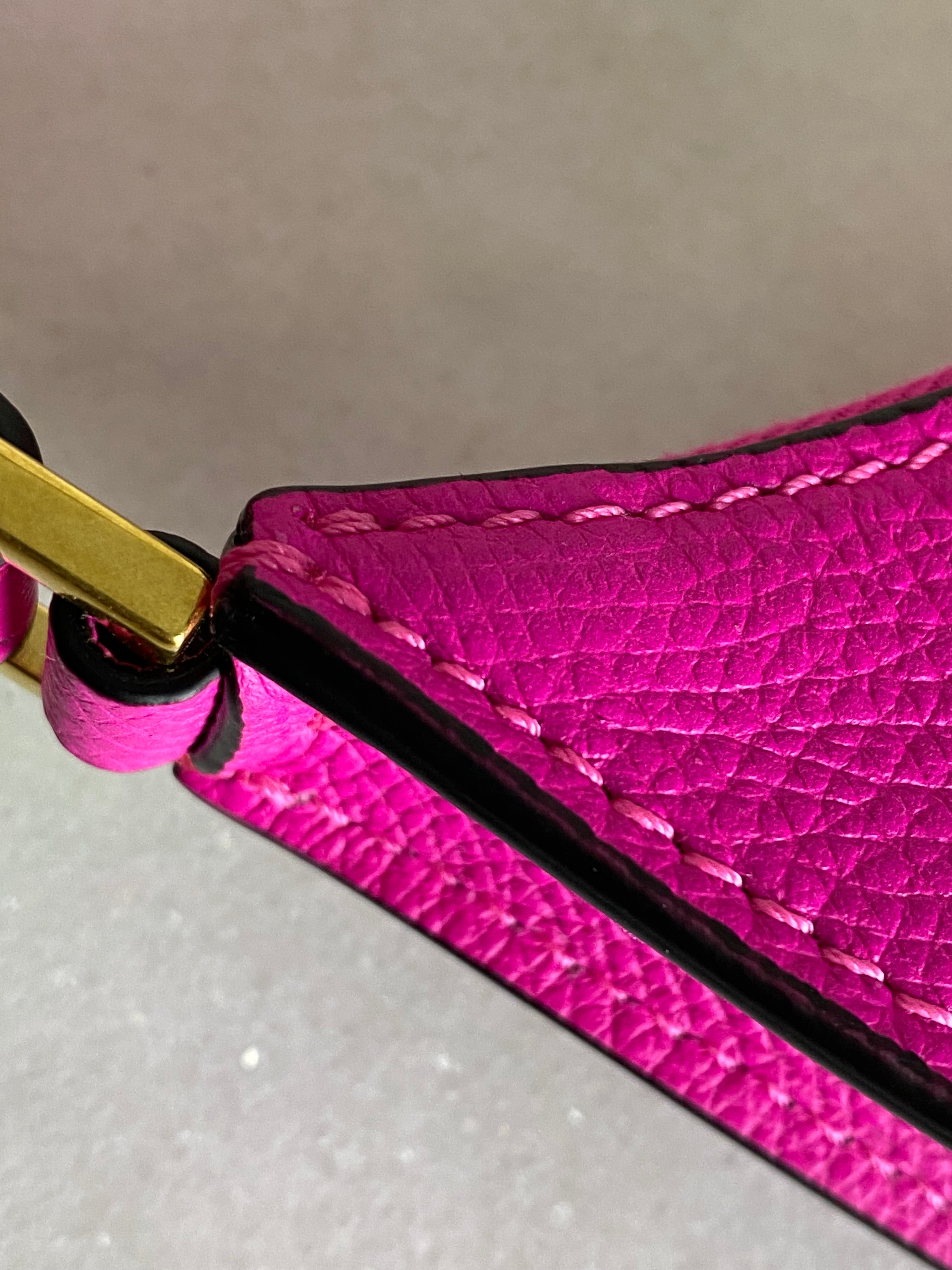 Valentino Hot Pink Vlogo Mini Garavani Shoulder Bag-handbag-Valentino-The Closet Egypt