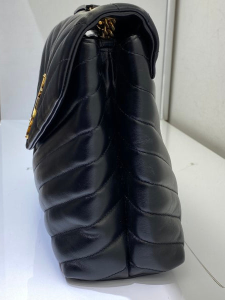 YSL Black Loulou Medium Bag-handbag-YSL-The Closet Egypt