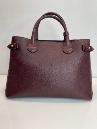 Burberry Burgundy Banner Tote Medium Bag-handbag-Burberry-The Closet Egypt