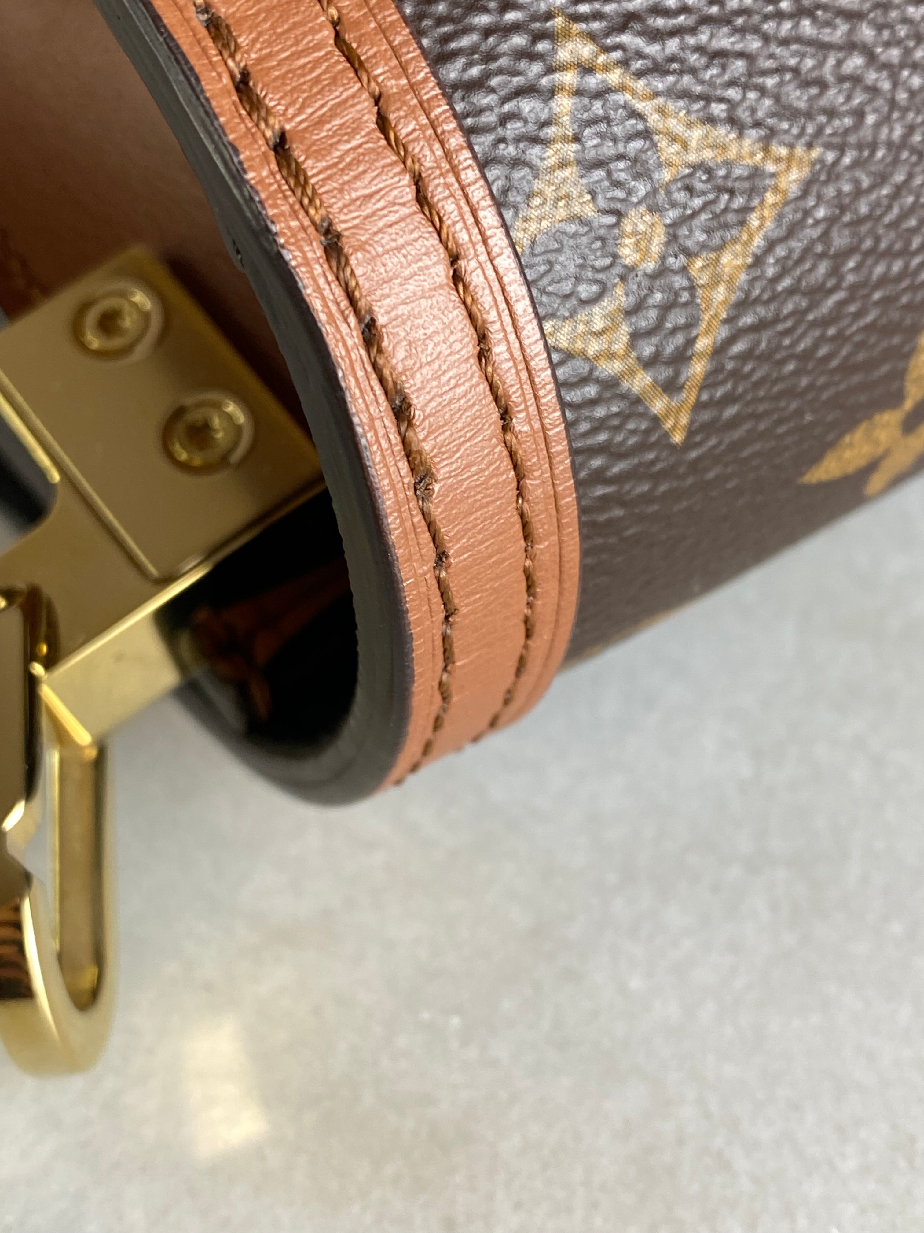 Louis Vuitton Monogram Reverse Mini Dauphin Crossbody Bag-handbag-Louis Vuitton-The Closet Egypt