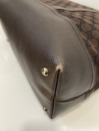 Gucci Brown GG Shoulder Bag-handbag-Gucci-The Closet Egypt