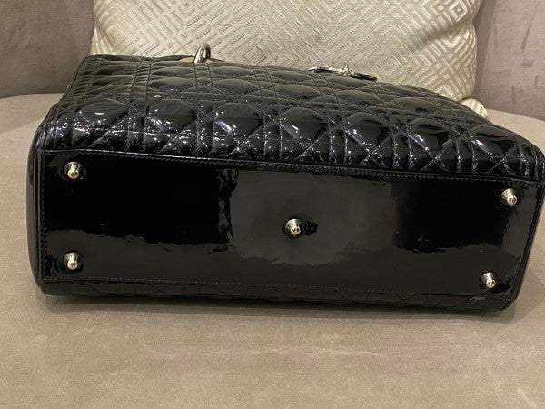 Christian Dior Black Lady Dior Bag-handbag-Christian Dior-The Closet Egypt