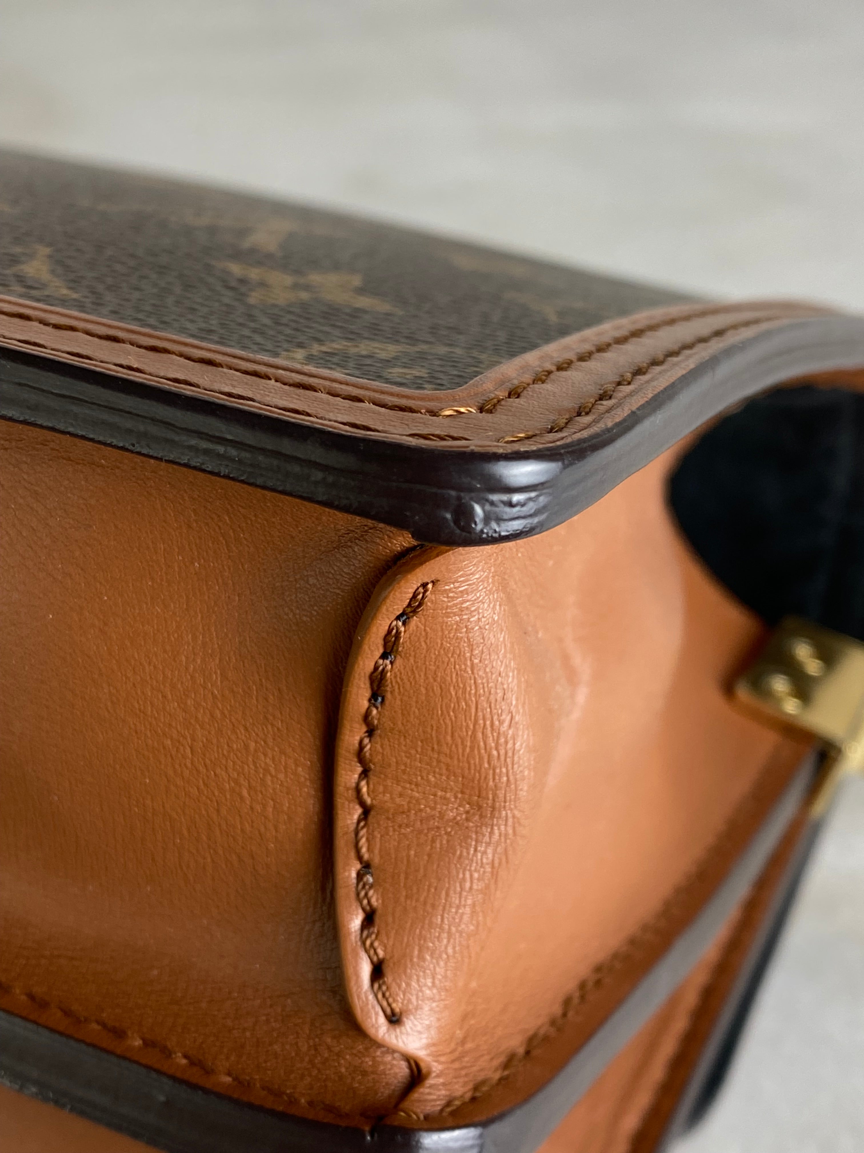 Louis Vuitton Monogram Reverse Mini Dauphin Crossbody Bag-handbag-Louis Vuitton-The Closet Egypt
