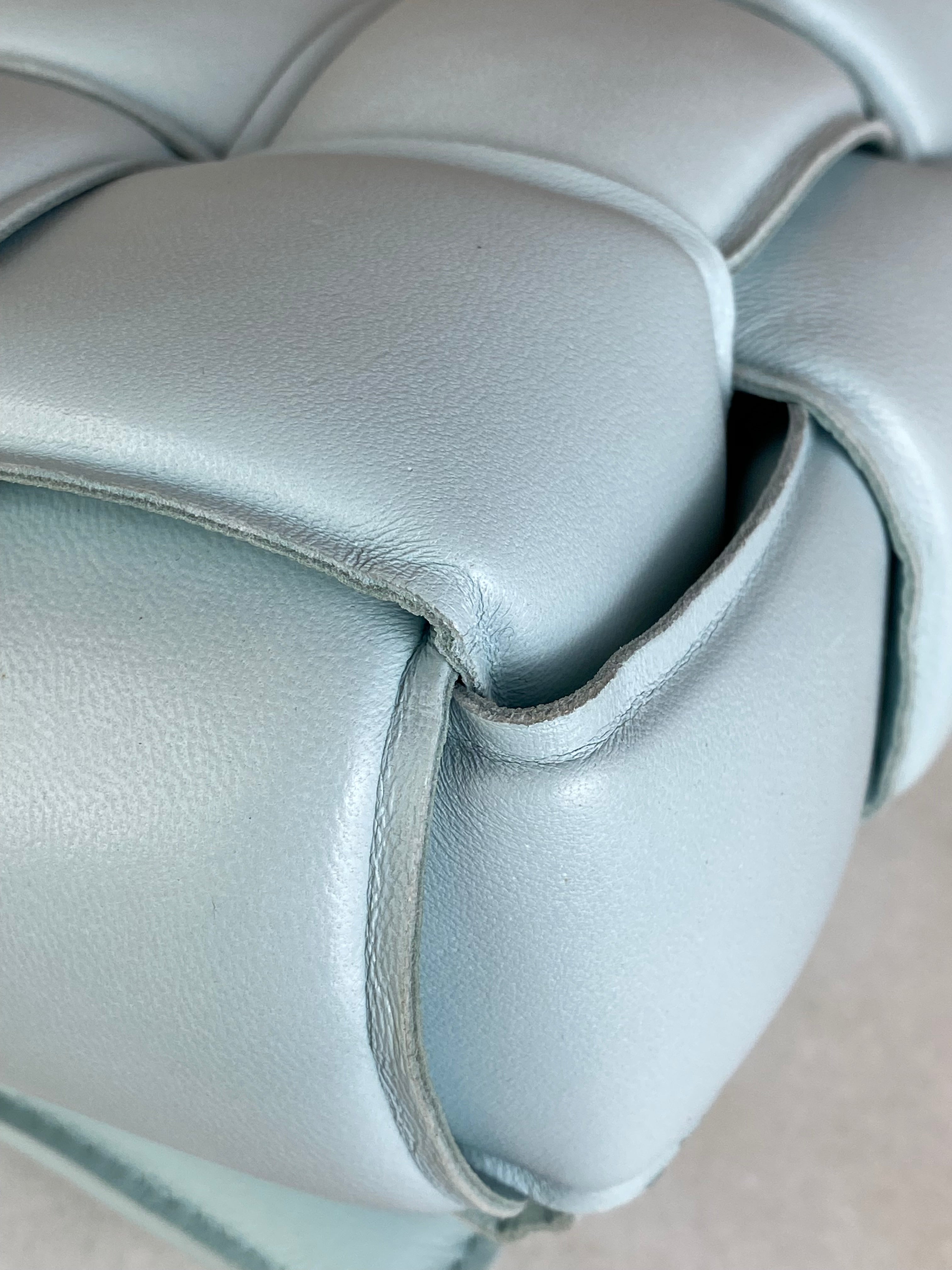 Bottega Veneta Light Blue The Chain Cassette Crossbody Bag-handbag-Bottega Veneta-The Closet Egypt