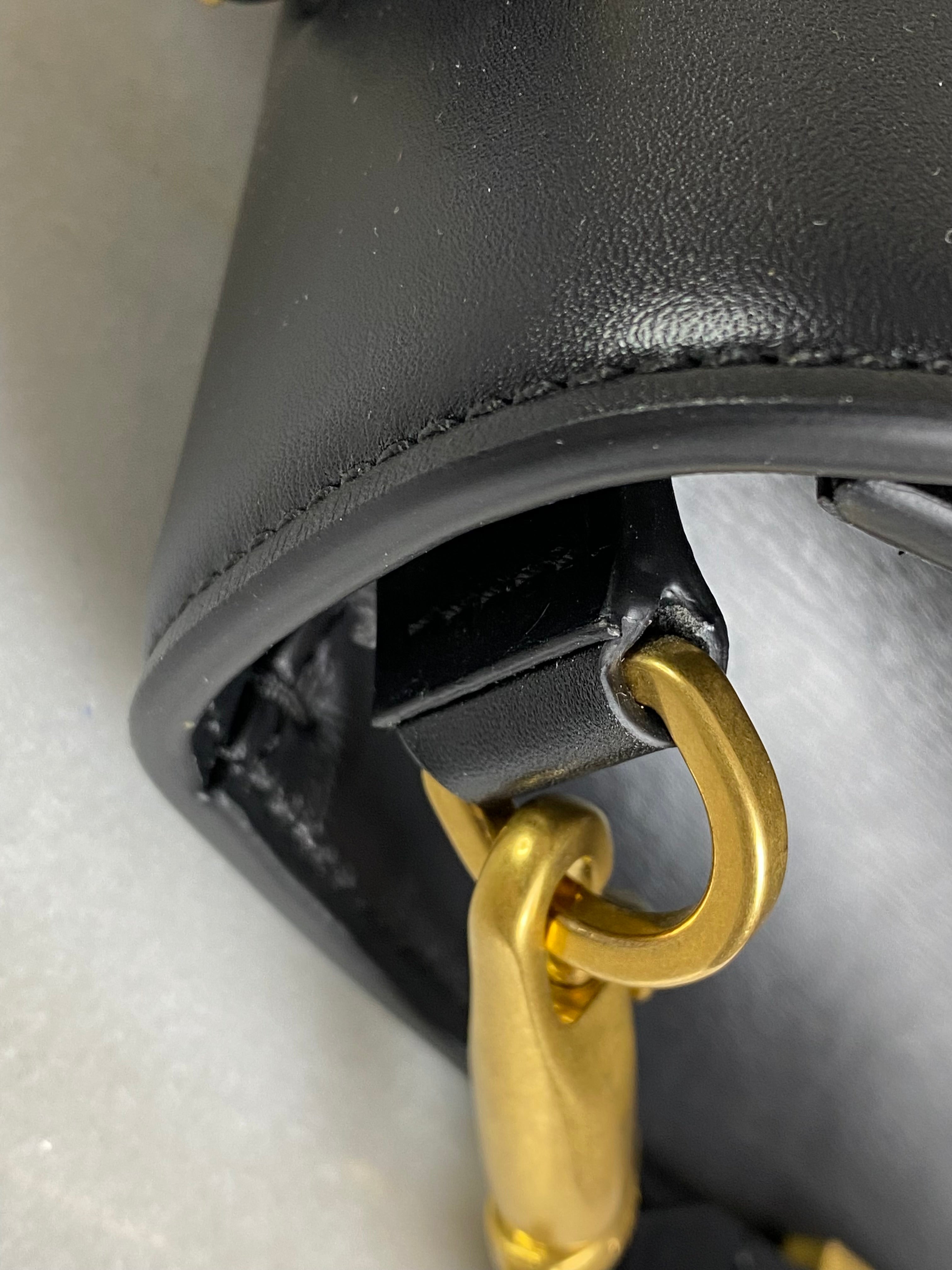 Valentino Black Garavani Vsling Medium Top Handle Bag-handbag-Valentino-The Closet Egypt