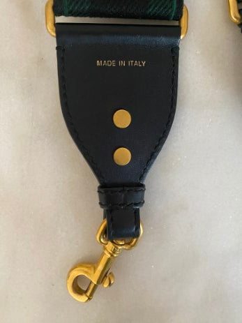 Christian Dior Bicolor Studded Bohemian Shoulder Strap-Bag Strap-Christian Dior-The Closet Egypt