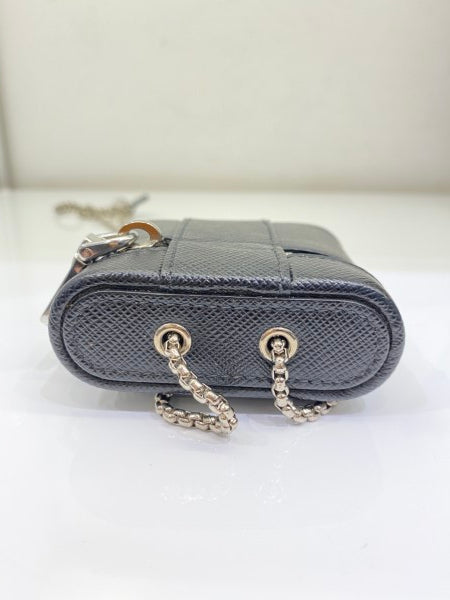 Prada Black Logo Airpods Case-Airpods Case-Prada-The Closet Egypt