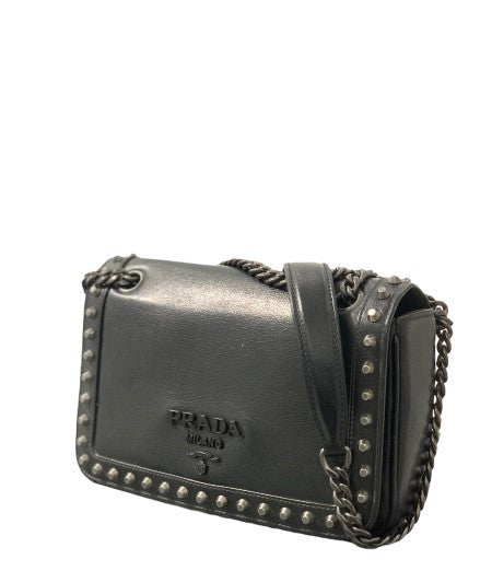 Prada discount studded crossbody