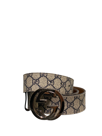 Gucci Ebony GG Belt 40-Belt-Gucci-The Closet Egypt