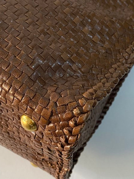 Prada Brown Tote Bag-handbag-Prada-The Closet Egypt