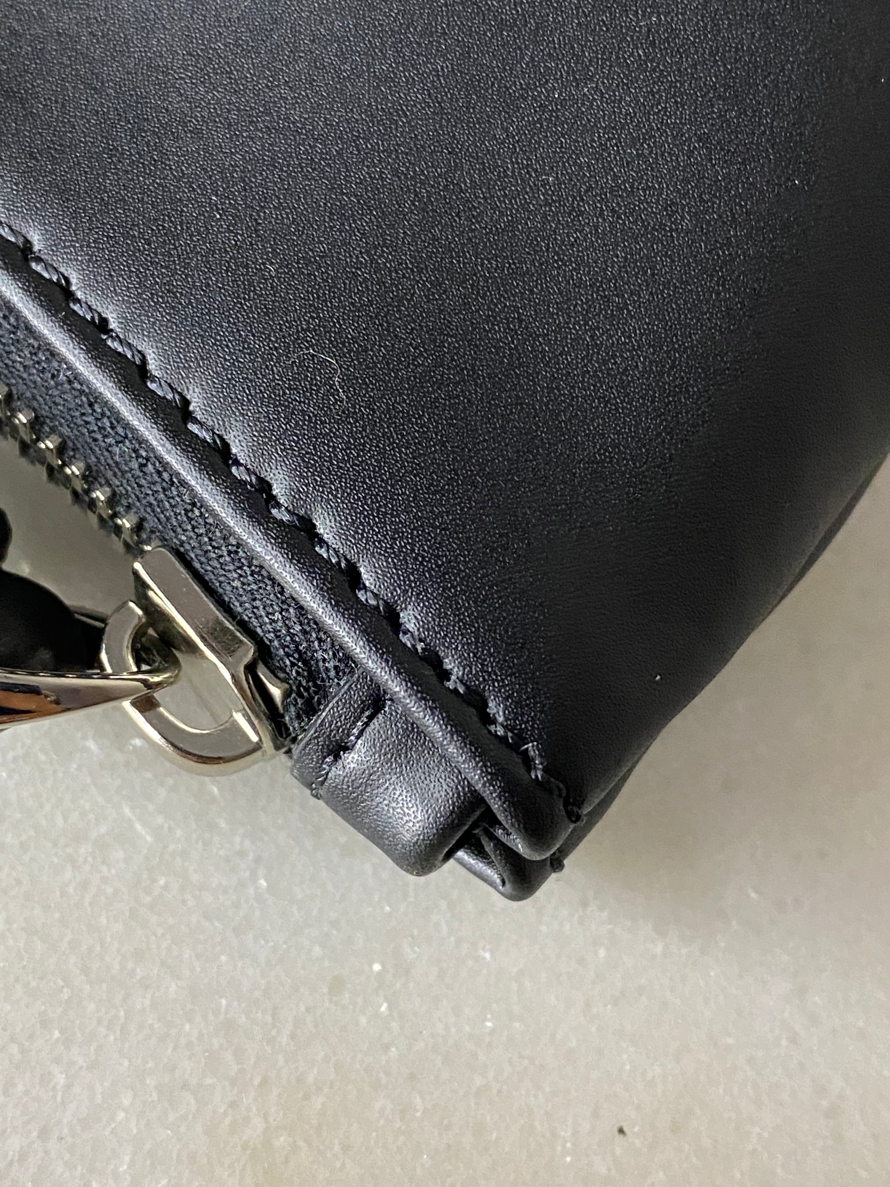 Valentino Black VLTN Clutch
