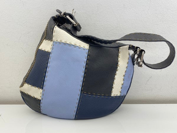 Fendi Bicolor Hobo Shoulder Bag-handbag-Fendi-The Closet Egypt