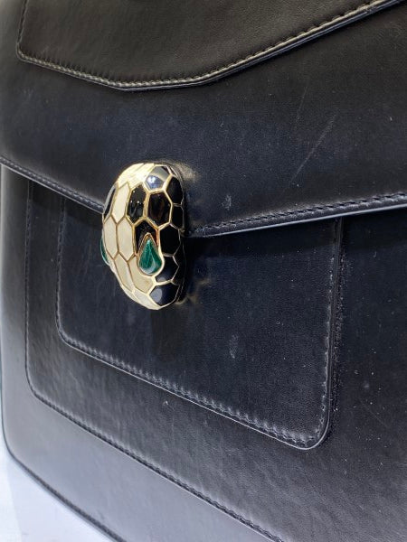 Bvlgari Black Serpenti Forever Shoulder bag-handbag-Bvlgari-The Closet Egypt