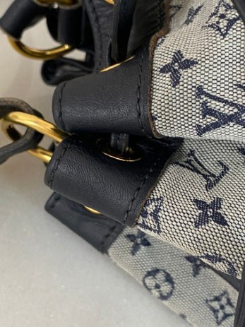 Louis Vuitton Blue Monogram Mini Lin Noelie Bag-handbag-Louis Vuitton-The Closet Egypt