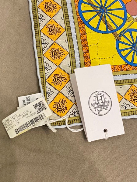 Hermes Multicolor Silk Scarf-Scarf-Hermes-The Closet Egypt