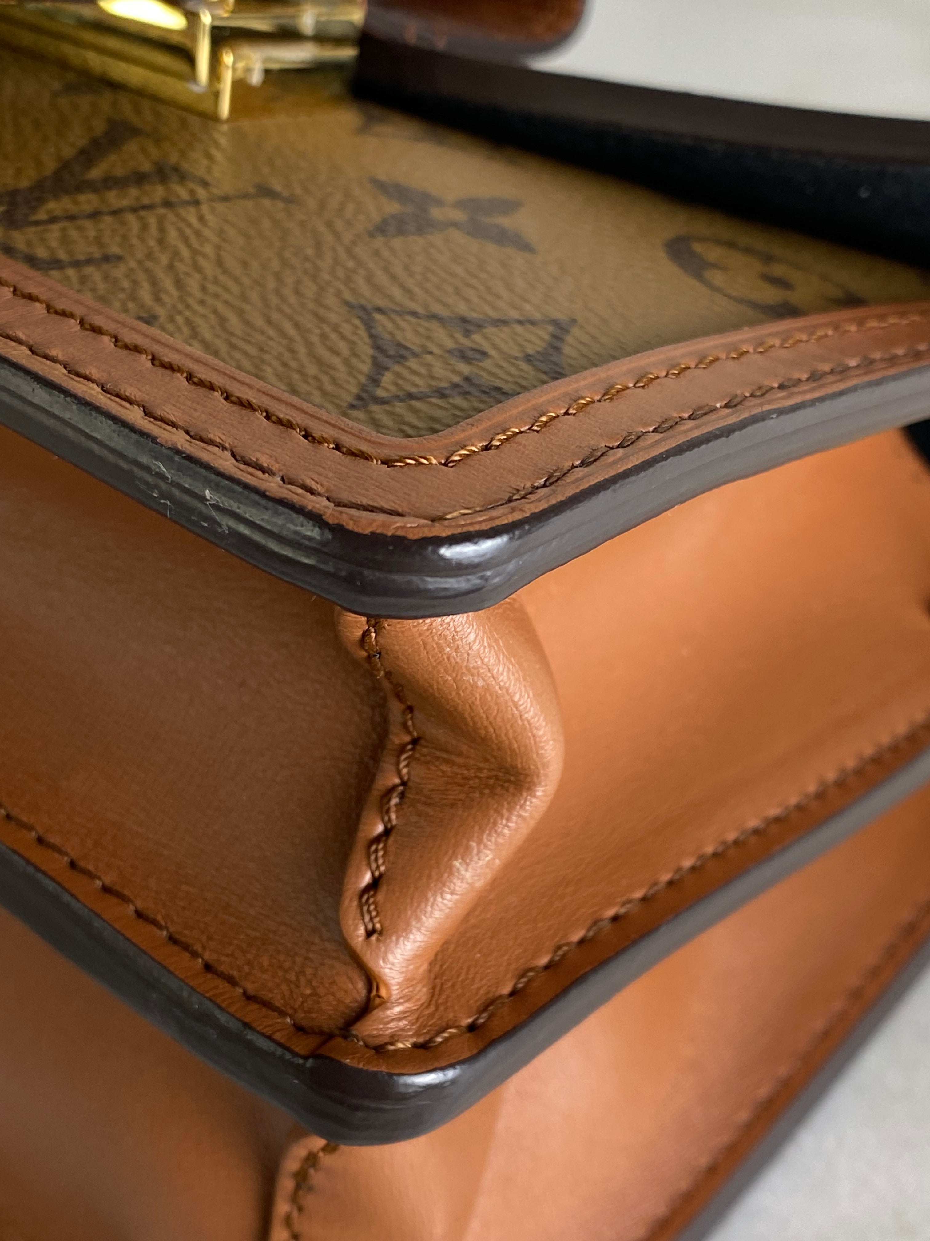Louis Vuitton Monogram Reverse Mini Dauphin Crossbody Bag-handbag-Louis Vuitton-The Closet Egypt