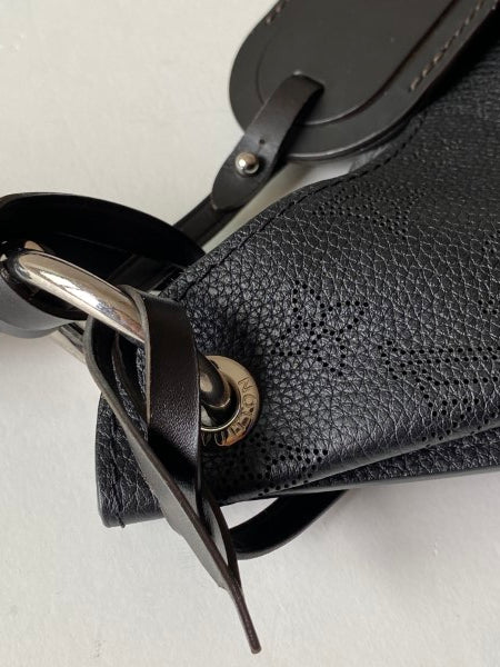 Louis Vuitton Black Mahina Carmel Hobo Bag-handbag-Louis Vuitton-The Closet Egypt