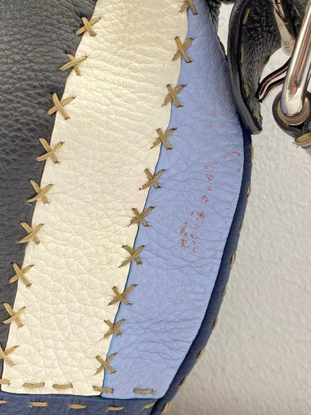 Fendi Bicolor Hobo Shoulder Bag-handbag-Fendi-The Closet Egypt