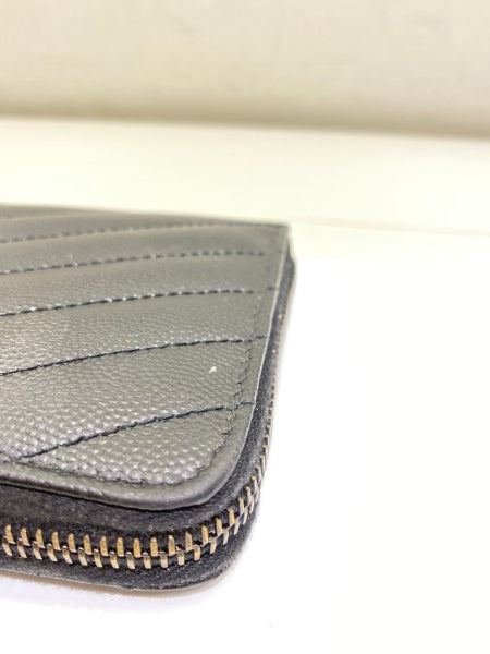 YSL Black Wallet-wallet-YSL-The Closet Egypt