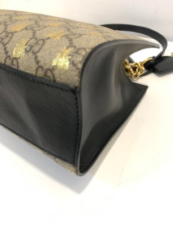 Gucci Bicolor GG Supreme Padlock Small Shoulder Bag-handbag-Gucci-The Closet Egypt