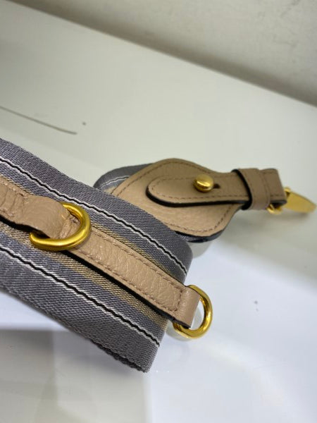 Prada Beige Vitello Daino Crossbody Bag-handbag-Prada-The Closet Egypt