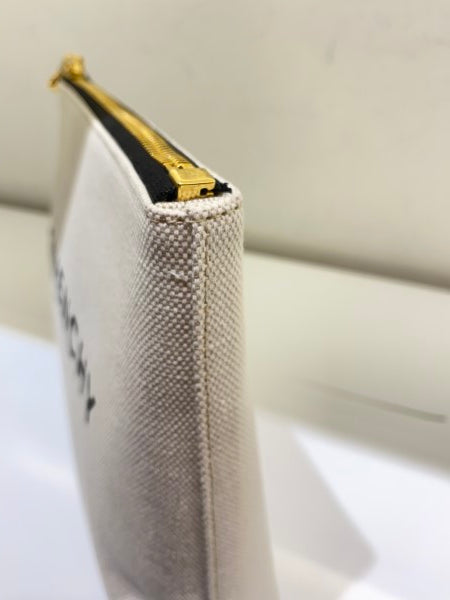 Givenchy White Printed Pouch-Clutch-Givenchy-The Closet Egypt