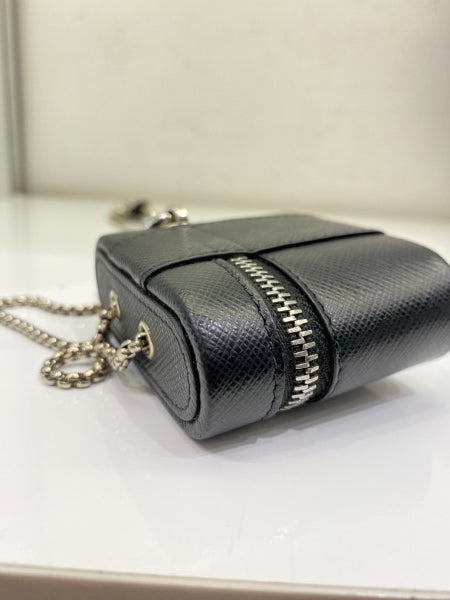 Prada Black Logo Airpods Case-Airpods Case-Prada-The Closet Egypt